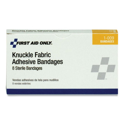 PhysiciansCare by First Aid Only First Aid Fabric Knuckle Bandages, 8-Box 1-009-001