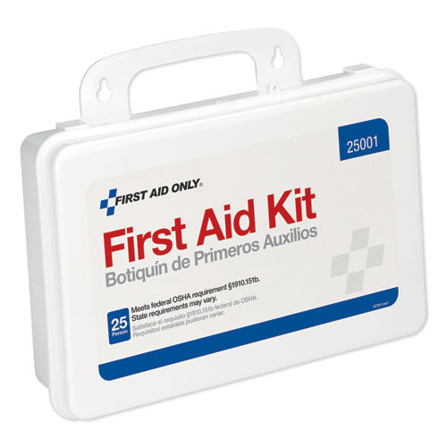 PhysiciansCare by First Aid Only First Aid Kit for Use by Up to 25 People, 113 Pieces, Plastic Case 25001-004