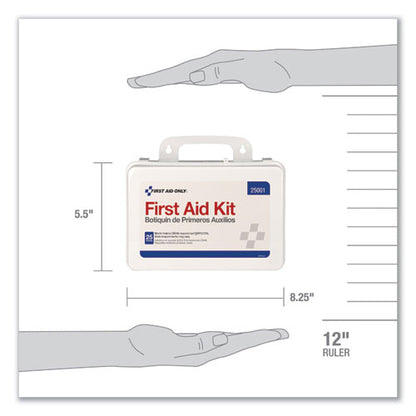 PhysiciansCare by First Aid Only First Aid Kit for Use by Up to 25 People, 113 Pieces, Plastic Case 25001-004