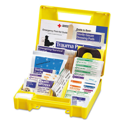 First Aid Only Essentials First Aid Kit for 5 People, 138 Pieces, Plastic Case FAO-340