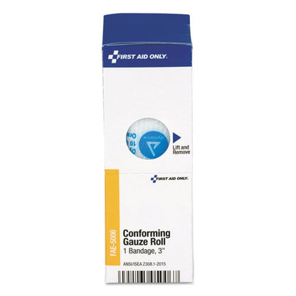 First Aid Only Gauze Bandages, Conforming, 3" Wide FAE-5006