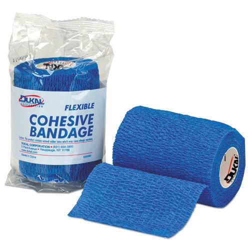 First Aid Only First-Aid Refill Flexible Cohesive Bandage Wrap, 3" x 5 yd, Blue 5-933