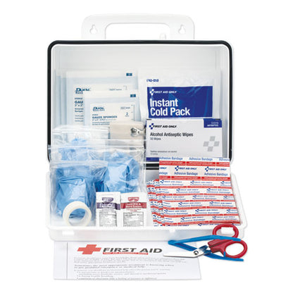 PhysiciansCare by First Aid Only Office First Aid Kit, for Up to 25 People, 131 Pieces, Plastic Case 60002-003