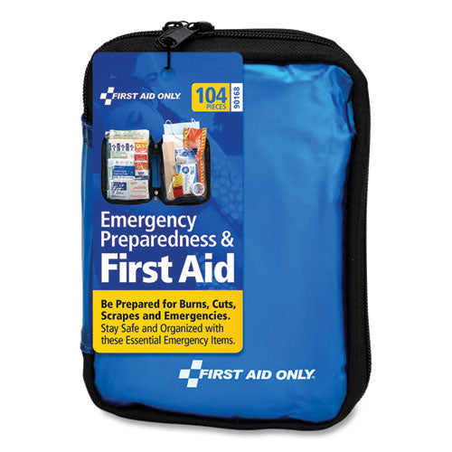 PhysiciansCare by First Aid Only Soft-Sided First Aid and Emergency Kit, 105 Pieces, Soft Fabric Case 90168