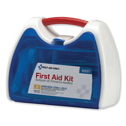 First Aid Only ReadyCare First Aid Kit for 25 People, ANSI A+, 139 Pieces, Plastic Case 90697