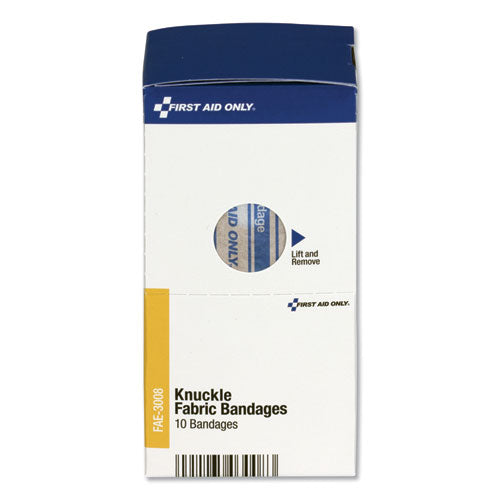 First Aid Only Knuckle Bandages, Individually Sterilized, 10-Box FAE-3008