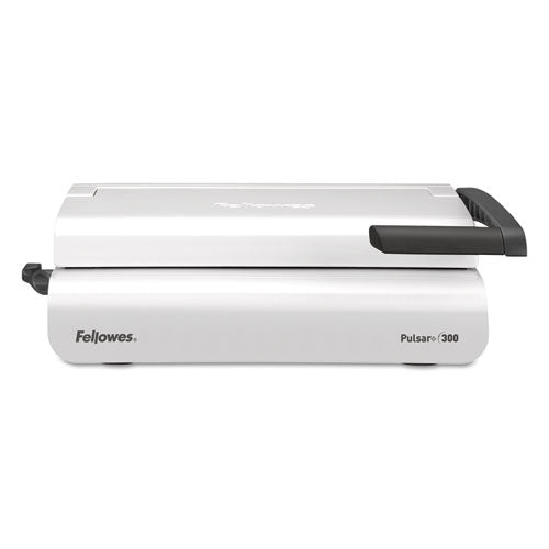 Fellowes Pulsar+ Manual Comb Binding System, 300 Sheets, 18 1-8 x 15 3-8 x 5 1-8, White 5006801