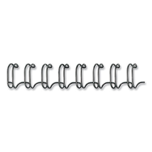 Fellowes Wire Bindings, 1-2" Diameter, 100 Sheet Capacity, Black, 25-Pack 5255401