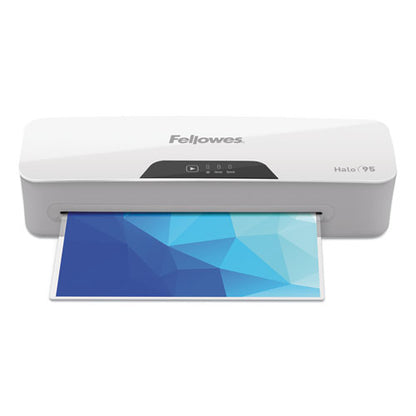 Fellowes Halo Laminator, 2 Rollers, 9.5" Max Document Width, 5 mil Max Document Thickness 5753001