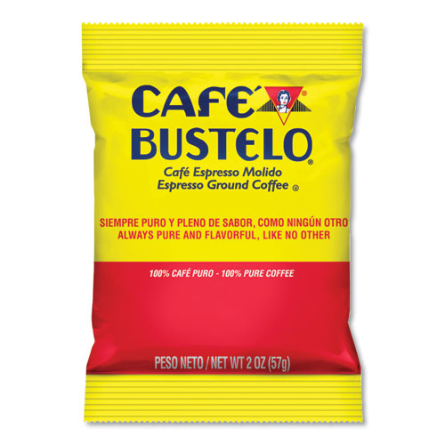 Cafe Bustelo Coffee Espresso 2 oz Fraction Pack (30 Count) 01014