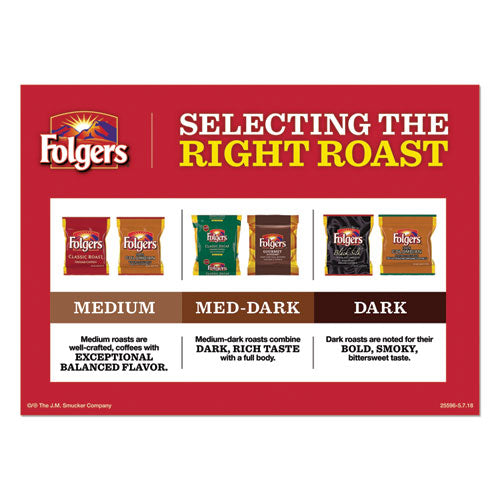 Folgers 100% Colombian Ground Coffee 1.75 oz Fraction Pack (42 Count) 06451
