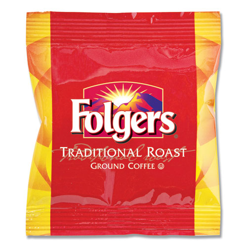 Folgers Ground Coffee Fraction Packs Traditional Roast 2 oz (42 Pack) 63006