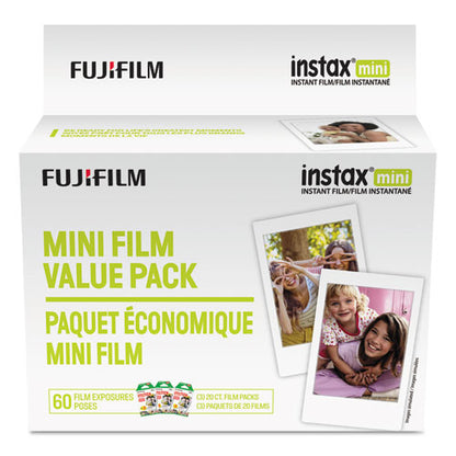 Fujifilm Instax Mini Film, 800 ASA, 60-Exposure Roll 600016111