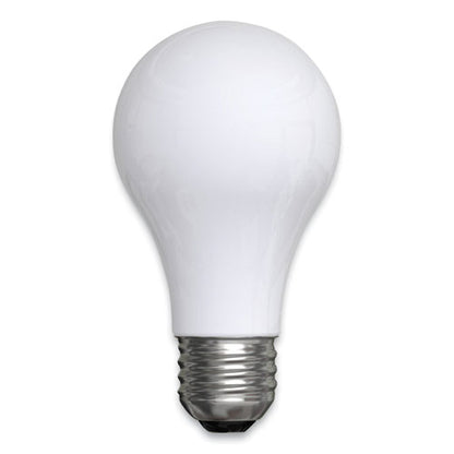 GE Classic LED Soft White Non-Dim A19 Light Bulb, 8 W, 4-Pack 99190