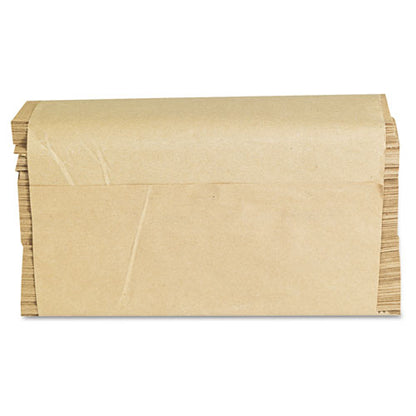 GEN Folded Paper Towels, Multifold, 9 x 9 9-20, Natural, 250 Towels-PK, 16 Packs-CT G1508