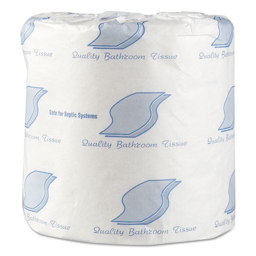 General Supply Standard Bath Toilet Tissue Paper 1 Ply 1000 Sheets White (96 Rolls) GN218