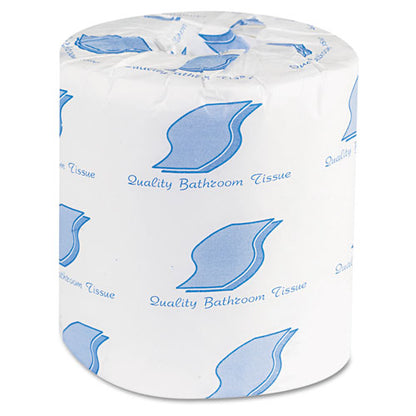 General Supply Toilet Tissue Paper 2 Ply 500 Sheets White (96 Rolls) GEN500