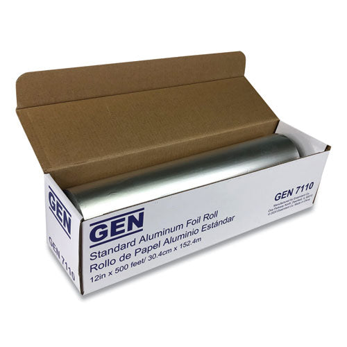 GEN Standard Aluminum Foil Roll, 12" x 500 ft GEN7110