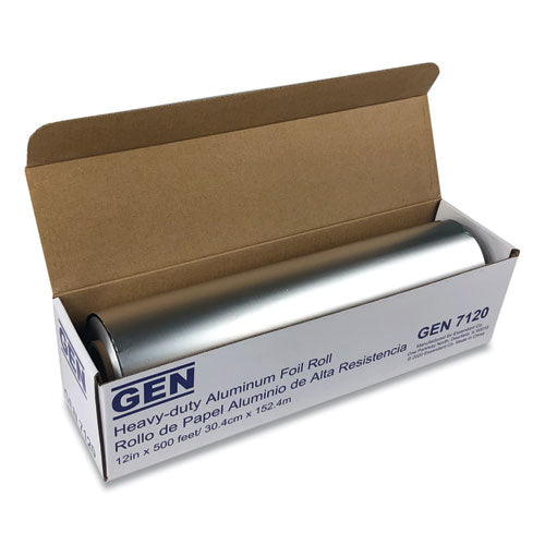 GEN Heavy-Duty Aluminum Foil Roll, 12" x 500 ft GEN7120