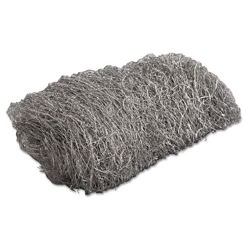 GMT Industrial-Quality Steel Wool Reel, #3 Coarse, 5 lb Reel, Steel Gray, 6-Carton 105046