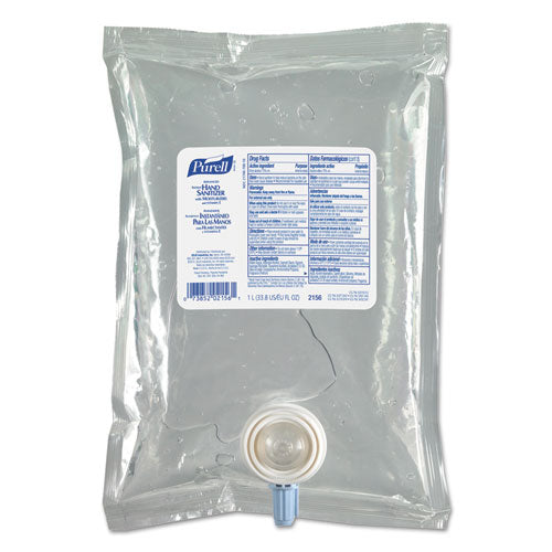 Purell NXT Refill Advanced Gel Hand Sanitizer, 1000 mL, 8-Carton 2156-08