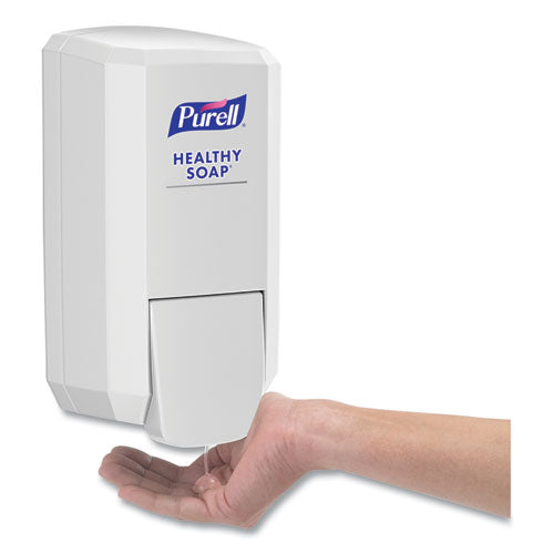 Purell CS2 Hand Sanitizer Dispenser, 1,000 mL, 5.14 x 3.83 x 10, White, 6-Carton 4121-06
