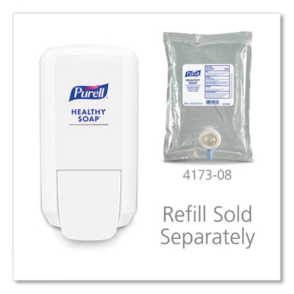 Purell CS2 Hand Sanitizer Dispenser, 1,000 mL, 5.14 x 3.83 x 10, White, 6-Carton 4121-06