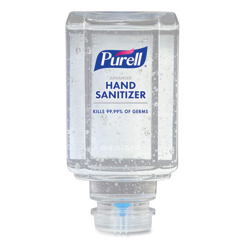Purell Advanced Gel Hand Sanitizer, Clean Scent, For ES1, 450 mL Refill, 6-Carton 4450-06