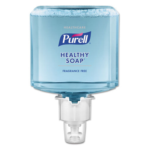 Purell Healthcare HEALTHY SOAP Gentle and Free Foam, Fragrance-Free, 1,200 mL, For ES4 Dispensers, 2-Carton 5072-02