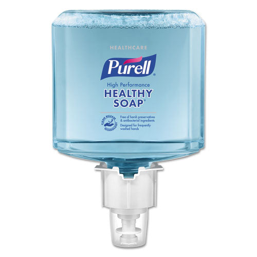 Purell Healthcare HEALTHY SOAP High Performance Foam, For ES4 Dispensers, Fragrance-Free, 1,200 mL, 2-Carton 5085-02
