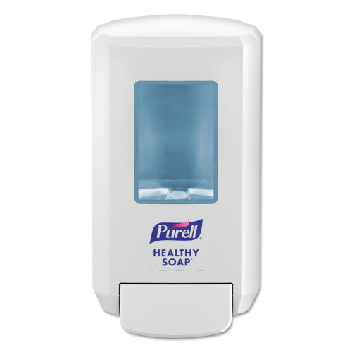 Purell CS4 Soap Push-Style Dispenser, 1,250 mL, 4.88 x 8.8 x 11.38, White 5130-01