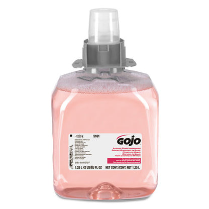 GOJO FMX-12 Luxury Foam Hand Wash, FMX-12 Dispenser, Cranberry, 1,250 mL Pump 5161-04