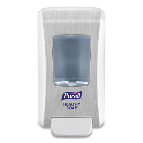 Purell FMX-20 Soap Push-Style Dispenser, 2,000 mL, 6.5 x 4.65 x 11.86, White-Chrome, 6-Carton 5230-06