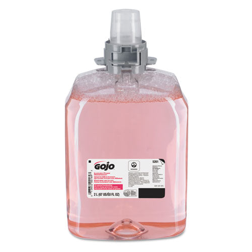 GOJO Luxury Foam Hand Wash Refill for FMX-20 Dispenser, Refreshing Cranberry, 2,000 mL, 2-Carton 5261-02