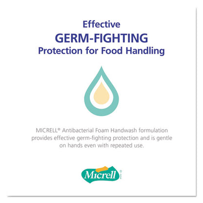 Micrell Antibacterial Foam Handwash, Touch-Free Refill, Floral, 1,200 mL, 2-Carton 5357-02