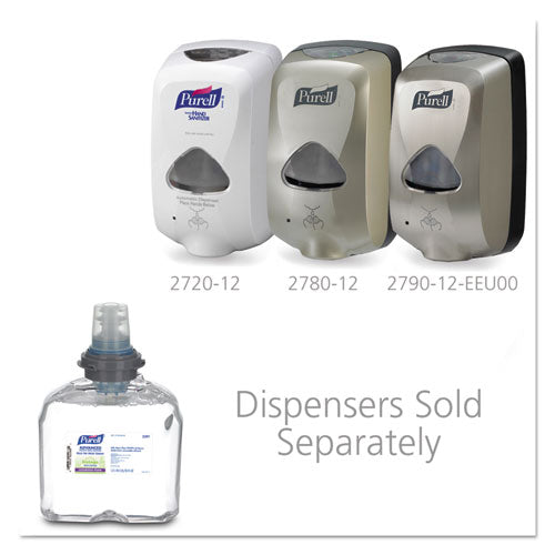 Purell Green Certified TFX Refill Advanced Foam Hand Sanitizer, 1200 mL, Clear, 2-Carton 5391-02