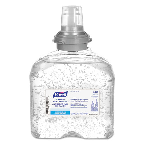 Purell Advanced TFX Refill Instant Gel Hand Sanitizer, 1200 mL 5456-04