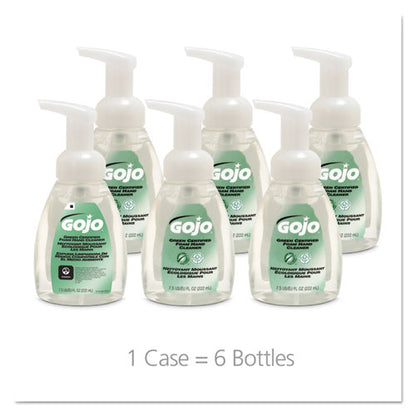 GOJO Green Certified Foam Soap, Fragrance-Free, 7.5 oz Pump Bottle 5715-06