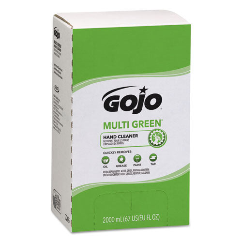 GOJO MULTI GREEN Hand Cleaner Refill, Citrus Scent, 2,000 mL, 4-Carton 7265-04