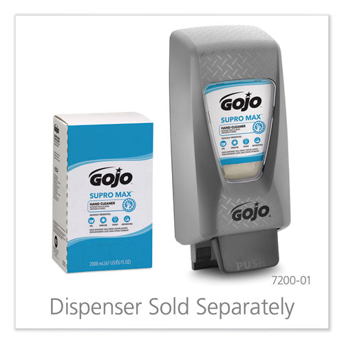 GOJO SUPRO MAX Hand Cleaner, Unscented, 2,000 mL Pouch 7272-04