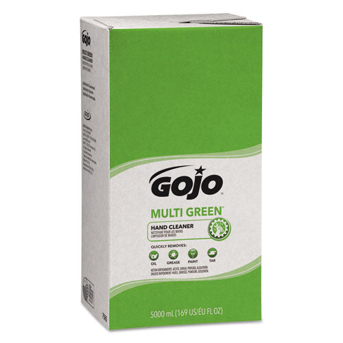 GOJO MULTI GREEN Hand Cleaner Refill, Citrus Scent, 5,000 mL, 2-Carton 7565-02