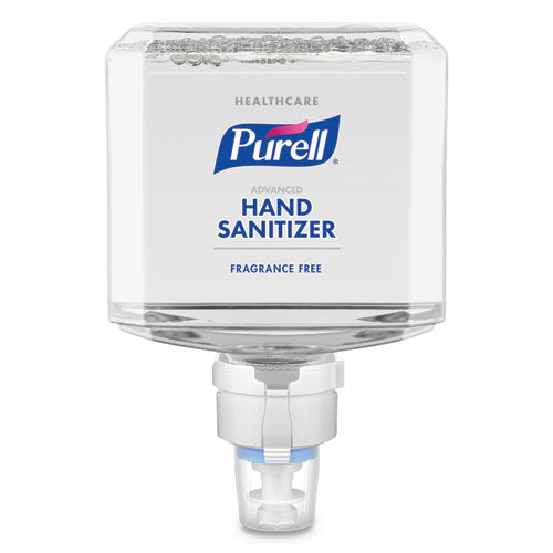 Purell Healthcare Advanced Gentle-Free Foam Hand Sanitizer, 1,200 mL Refill, For ES8 Dispensers, 2-Carton 7751-02