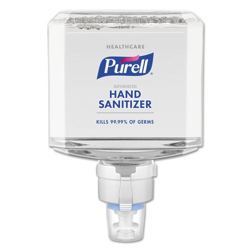 Purell Healthcare Advanced Foam Hand Sanitizer, 1200 mL, For ES8 Dispensers, 2-Carton 7753-02