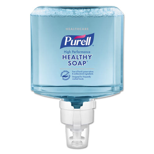 Purell Healthcare HEALTHY SOAP High Performance Foam ES8 Refill, Fragrance-Free, 1,200 mL, 2-Carton 7785-02