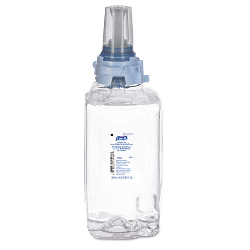 Purell Advanced Foam Hand Sanitizer, ADX-12, 1200 mL Refill, Clear, 3-Carton 8805-03