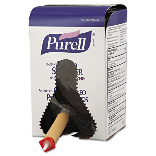 Purell Advanced Gel Hand Sanitizer, Bag-in-Box, Unscented, 800 mL Refill, 12-Carton 9657-12