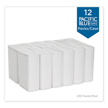 Georgia Pacific Professional Pacific Blue Select C-Fold Paper Towel, 10 1-10 x 13 2-5,White,200-PK, 12 PK-CT 20241