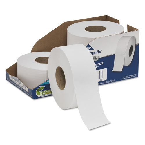 Georgia Pacific Professional White Jumbo Bathroom Tissue, Septic Safe, 2-Ply, 3 1-2 x 1000 ft, 4-Carton 2172114