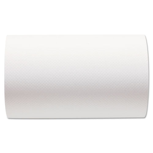 Georgia Pacific Professional Hardwound Paper Towel Roll, Nonperforated, 9 x 400ft, White, 6 Rolls-Carton 26610