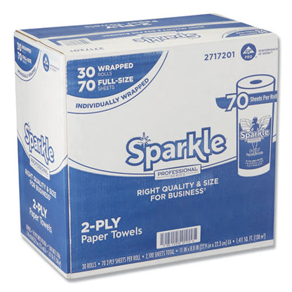 Georgia Pacific Sparkle Professional Series Paper Towels 2-Ply White 70 Sheets (30 Rolls) 2717201